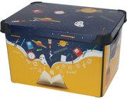 Cutie de depozitare pentru copii cu capacUniverse, 41 x 30 x 24 cm, 22 l, plastic