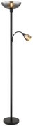 Lampadar/Lampa de podea BLADE negru/fumuriu