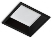 Spot LED incastrabil tavan/plafon AIDA SQUARE 9W negru