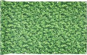 vidaXL Paravan de balcon cu aspect de plantă, verde, 600x90 cm, PVC