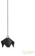 Pendul LED stil modern FAUNA negru 66234