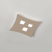 Plafoniera moderna ISOTTA 40x44cm, alb sau gri