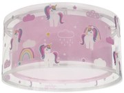 Plafonieră pentru copii UNICORNS 2xE27/60W/230V Dalber 41596
