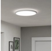Plafonieră LED dimabilă de exterior Eglo 901458 ROVITO-R 18,5W/230V d. 38,9 cm IP44 alb + telecomandă