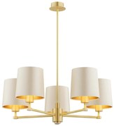 Candelabru 5 brate modern PRINCETON bej