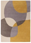 Covor din lână galben ocru 170x120 cm Glow - Flair Rugs