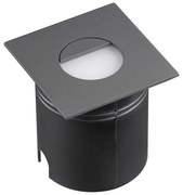 Spot LED incastrabil scari iluminat exterior IP65 ASPEN gri inchis