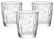 Set de pahare Bormioli Rocco Diamond, 3 piese, 300 ml