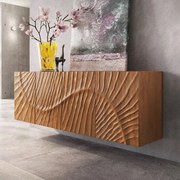 Comoda suspendata din lemn de mango Scorpion 180cm, maro A-46647 VC
