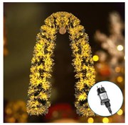 Aigostar - Decorațiune LED de Crăciun pentru exterior 112xLED/3,6W/230V 2m IP44 alb cald