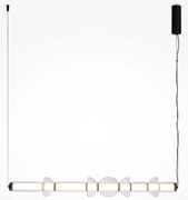 Lustra/Pendul LED design decorativ Cosmo negru