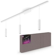 SET 3x lustră LED RGB dimabilă pentru sistem pe șină Hue LED RGB/15,6W/230V Philips