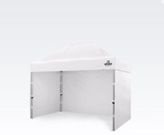 Cort profesional de grădină 2x3m ALU EXCLUSIVE (3 pereți) - cu 3 pereți - Alb