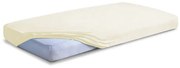 Cearșaf de pat impermeabil Babymatex pentru copiiecru, 60 x 120 cm, 60 x 120 cm