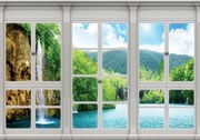 Fototapet - Privire spre geamul cascadelor (152,5x104 cm)