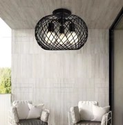 Lustra Pendul Negru Cos 3