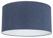 Abajur din material textil albastru închis 50/50/25