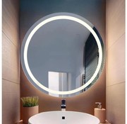 Oglindă LED dimabilă cu funcție de retroiluminare Globo 84033 RIVAS LED/10W/230V 4000K d. 55 cm