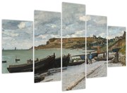Tablou - Claude Monet, Sainte Adresse, reproducere (150x105 cm)