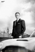 Poster JAMES BOND 007 - skyfall / bond & DB5