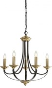 Lustra clasica suspendata design traditional Belfry 5L 1845-5BZ SRT