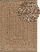 Covor pentru exterior și interior în culoare naturală 80x150 cm Acra – Universal