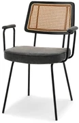 Scaun Cleo (grafit + negru). 1110977