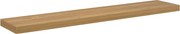 vidaXL Raft de perete Pe perete Maro 120 x 23,5 x 4 cm Lemn compozit