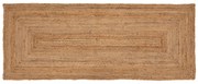Covor lung de iuta pentru hol, 80 x 200 cm