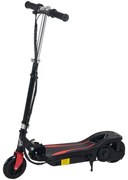 HOMCOM Trotineta Electrica pliabila inaltime reglabila 82-93cm frana 12km/h neagra | Aosom Romania