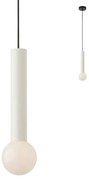 Lustra LED Pe Cablu, ALB, Lumina neutra, 6W