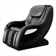 Fotoliu masaj ULPIUS, design economisire spatiu, Incalzire, Bluetooth, masaj role si masaj vibrator, piele PU premium, Negru