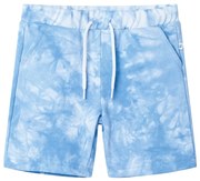 Pantaloni scurți pentru copii cu șnur, albastru pal, 104