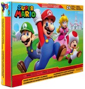 NINTENDO MARIO - CALENDAR CU SURPRIZE, REGATUL CIUPERCILOR - JAKKS PACIFIC (411354)