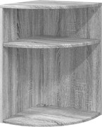 vidaXL Masă laterală Gri Sonoma 39,7 x 39,7 x 60 cm Lemn compozit