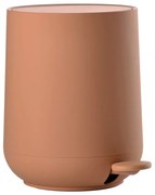 Coș de gunoi portocaliu cu pedală din plastic 3 l Nova One – Zone