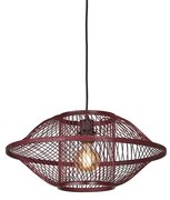 Lustra/Pendul Eco, Bambus, Maui visiniu, S