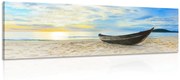 Tablou panorama unei plaje inedite