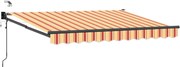 vidaXL Cort electric retractabil Multicolour 3,5 x 2 m