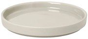 Farfurioară din ceramică Blomus Pilar, ø 14 cm, alb