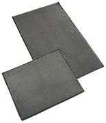 Bellatex Set de covorașe de baie fără decupaj BANYGOLD gri închis, 60 x 100, 60 x 50 cm