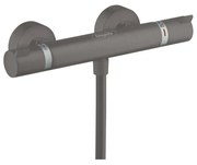 Baterie dus termostatata Hansgrohe Ecostat Comfort negru - crom periat