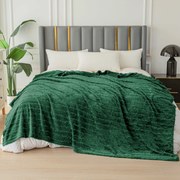 Patura microplus PRESTIGE verde inchis Dimensiune: 160 x 200 cm