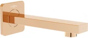 Mexen Cube pipă cadă de perete, Roz-auriu - 79370-60