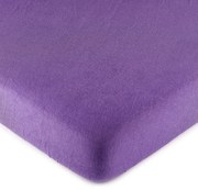 Cearşaf de pat 4Home jersey, violet, 180 x 200 cm