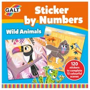 CARTEA MEA CU STICKERE - ANIMALUTE SALBATICE - GALT (1005530)