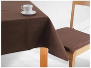 Fata de masa Melange maro inchis Dimensiune: 90 x 90 cm