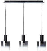 BRILLIANT LED Pendul BETH negru 100/120 cm