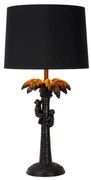 Lucide 10505/81/30 - Lampă de masă COCONUT 1xE27/40W/230V negru