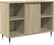 vidaXL Dulap pentru baie, stejar sonoma, 80x33x60 cm, lemn compozit